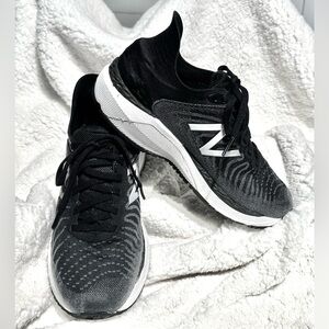 New Balance Monochrome Athletic Shoes